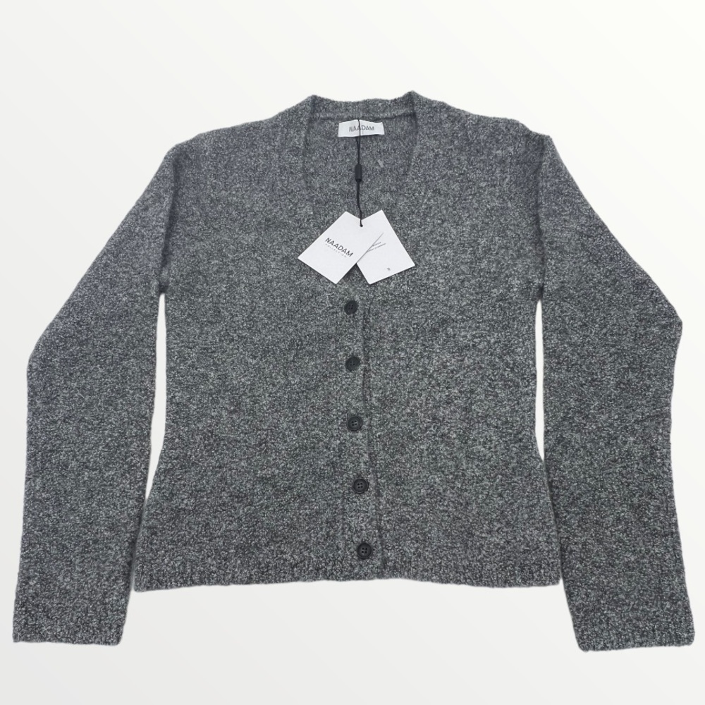 Naadam Cashmere Boucle‎ Cardigan Sz S